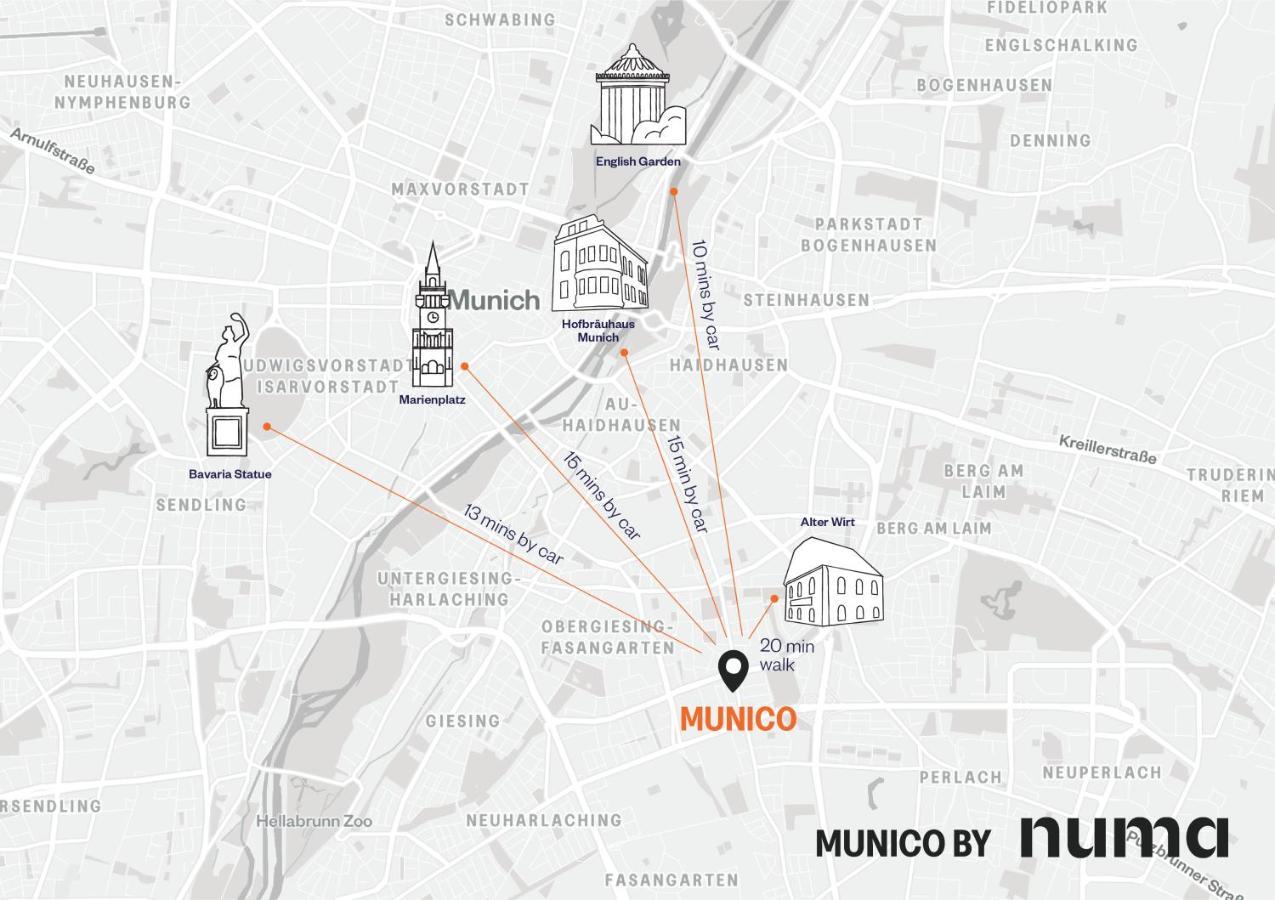 Aparthotel Numa Munich Munico Exteriér fotografie